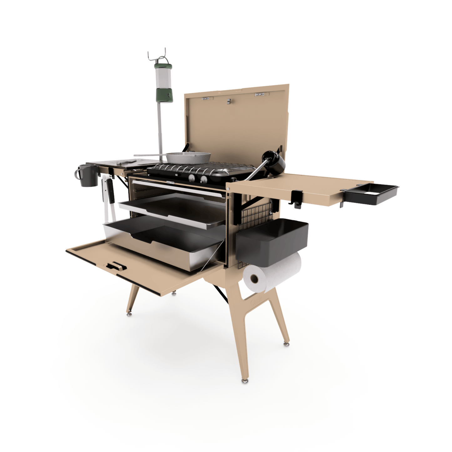 chuck camp kitchen box - beige