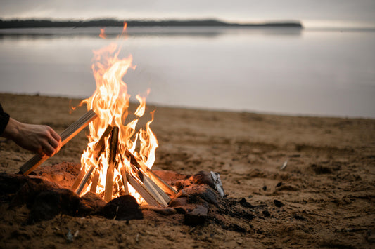 Campfire is the best way to cook while camping