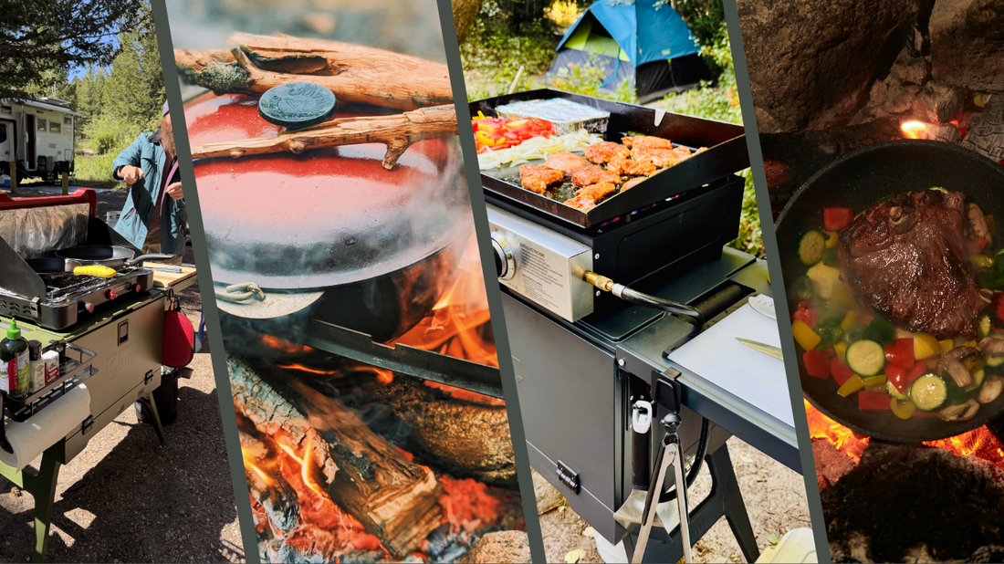 four methods of camp cooking