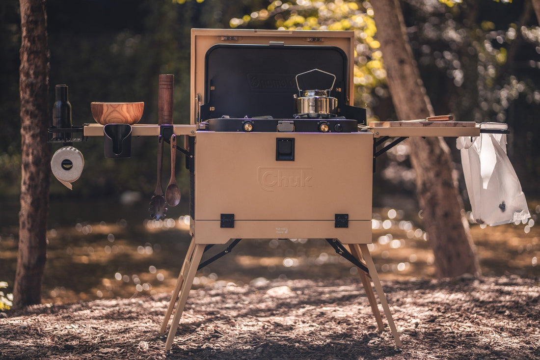 perfect camp kitchen setup