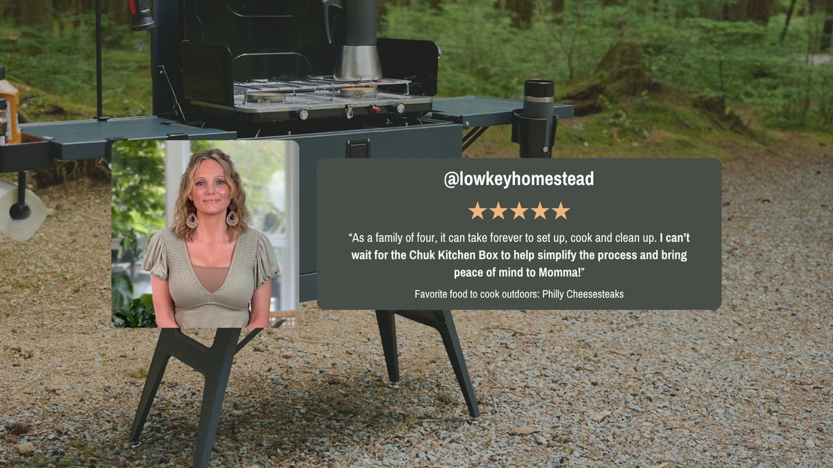 The Chuk Kitchen Box - The Ultimate Outdoor Cooking Companion – Chuk ...