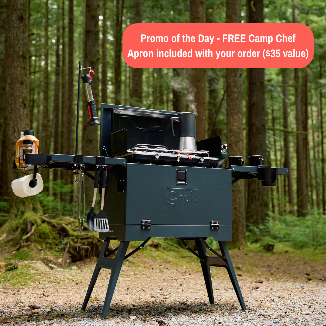 Chuk Kitchen Box + FREE Camp Chef Apron